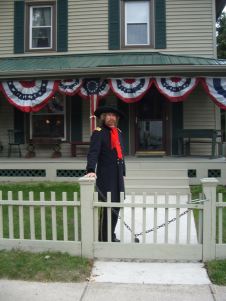 Acclaimed living historian Steve Alexander leads Custer's Monroe walking tour