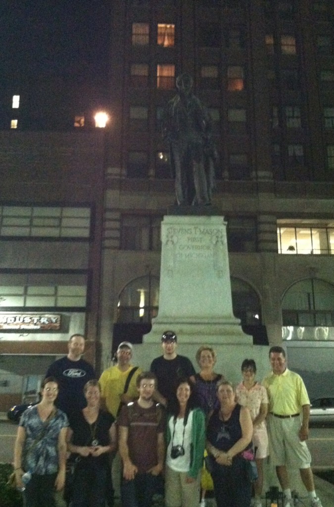 Does the ghost of Michigan's first governor haunt Capitol Park? 